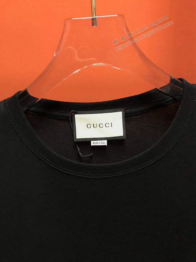 Gucci男T恤 2020新款短袖衣 男女同款 最高品質 古奇女款短袖  tzy2560